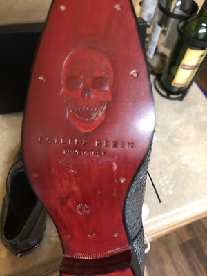 Rare Limited Phillip Plein Snake Skin King shoe Very Rare Philipp Plein Limited Edition Snakeskin Dress  main image 3
