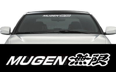 Side Windshield DOHC Decal banner graphic sticker truck car
