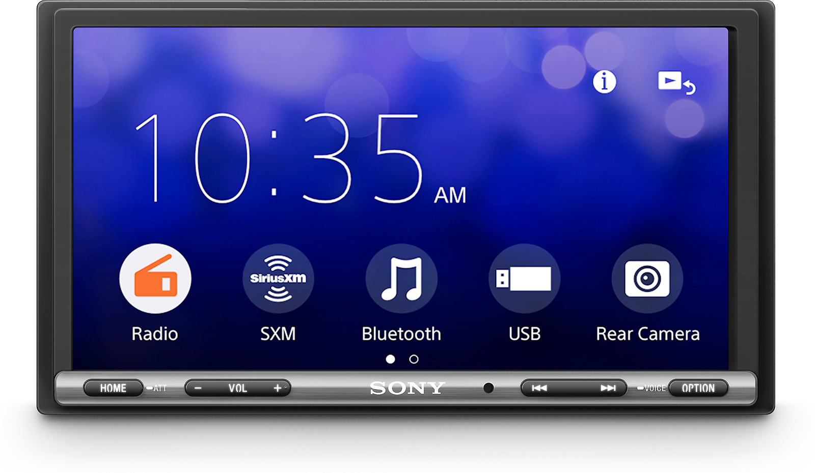 Цифровой мультимедийный ресивер Sony XAV-AX3200 65490₽