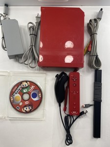 Nintendo Wii Red Limited Edition Console RVL-001 Gamecube 