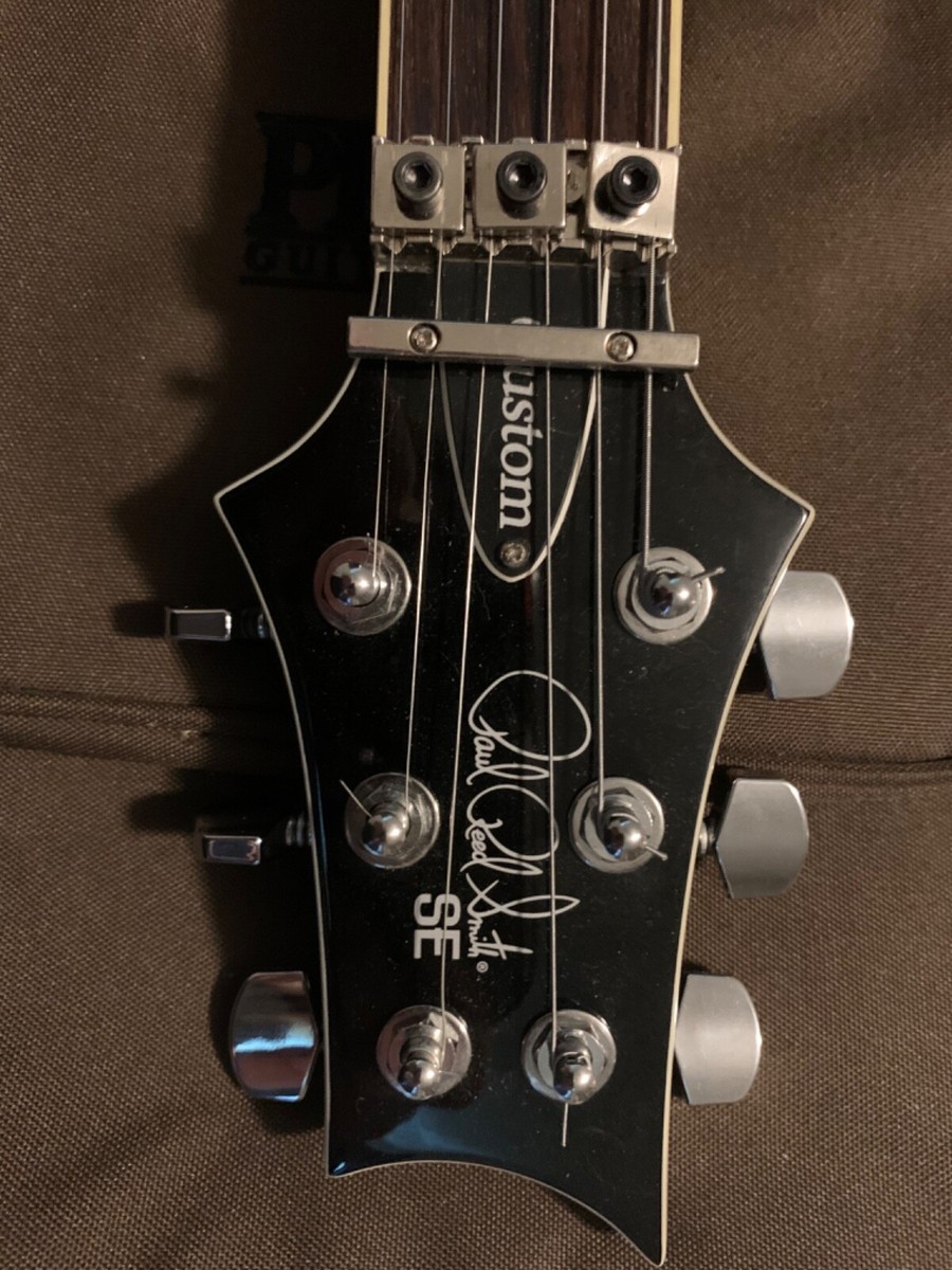 PRS SE Custom 24 Floyd Rose w/ Seymour Duncan Black Winter Pickups
