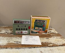 Vintage 1971 WACO Draw Poker CORDLESS ELECTRIC AUTOMATIC GAME In Box Works C2