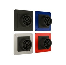 PrankPort: The Fake EV Charging Port J1772 for Diesel ICE Gas Truck Gag Gray 