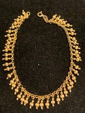 NWOT Sterling silver 925 Made in Italy anklet with dangling balls rare to find