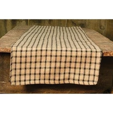 Farm House Checkered Long Table Runner
