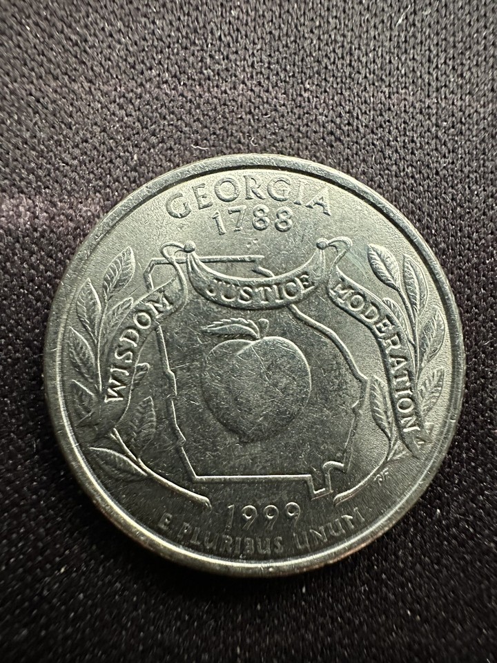 1999 Rare Peach Quarter P Mint 1788 Rare eBay