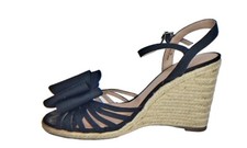 Kate Spade Briana Grossgrain wedge size 8