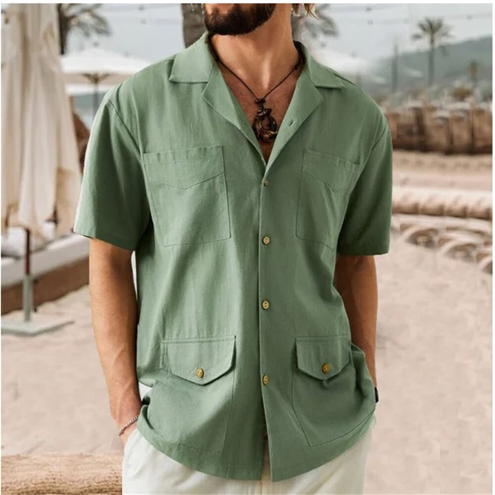 dress shirts for guys with short necks Men's Button Down Short Sleeve Dress Shirts Paul Fredrick