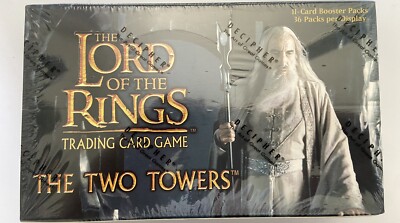 Lord of the Rings TCG CCG LOTR Two Towers Booster Box 36 Packs FACTORY  SEALED | eBay