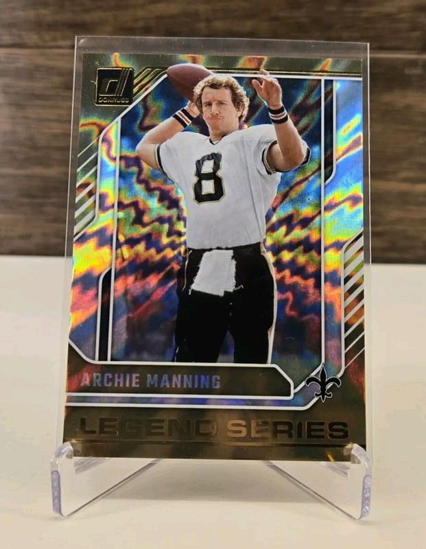 2024 Donruss #15 Archie Manning Legend Series Insert Saints
