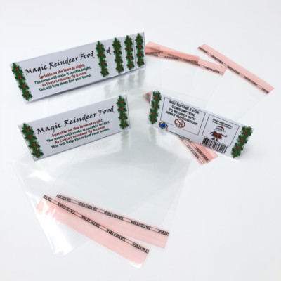 Download 12 X Diy Christmas Craft Bags Reindeer Food Xmas Eve Box Stocking Filler 7625945134134 Ebay PSD Mockup Templates