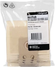 Nilfisk Vacuum Bag fits GD 1010/GDS 1010/HDS 1010 GD 2000/GDP 2000/HDS 2000 VP 3