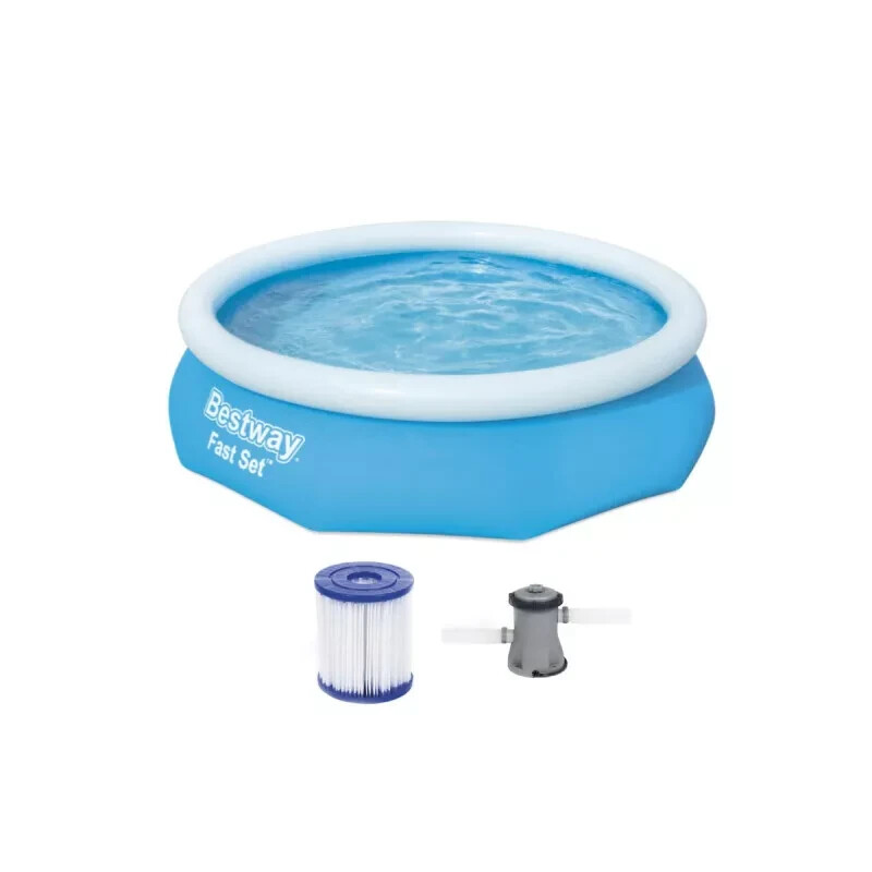 Piscine auto-portante ronde BESTWAY - 305 x 76 cm - 3 800 L - Fast Set - 57270