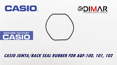 CASIO JUNTA/ BACK SEAL RUBBER, PARA MODELOS. AQF-100, AQF-101, AQF-102