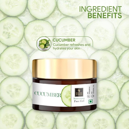 Good Vibes Cucumber Face Gel - Picture 4 of 11
