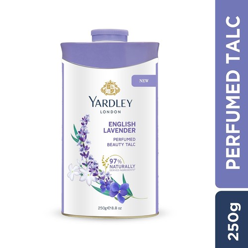 Yardley Yardley London English Lavender Perfumed Deodorizing Talc Talcum Powder - Picture 2 of 11