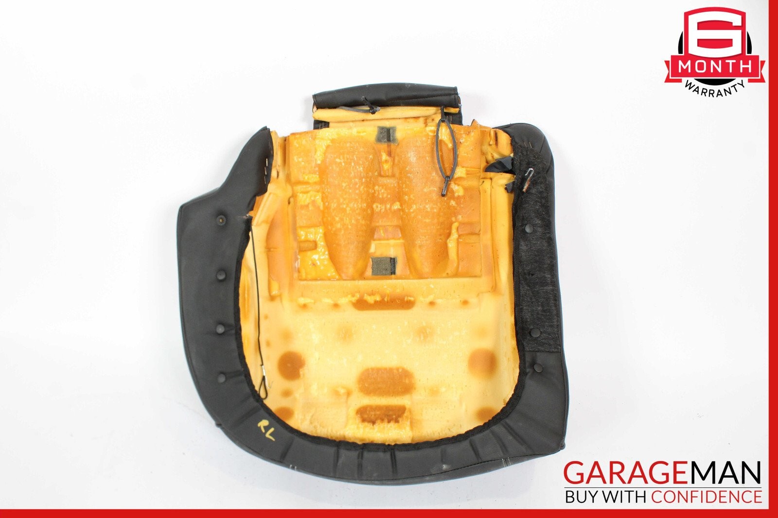 03-08 Maserati Quattroporte M139 Rear Left Side Lower Bottom Seat Cushion OEM