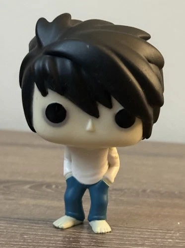 Funko Pop Loose Animation Death Note L #218 Vaulted Retired Rare Vinyl Figure