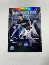 Coby Mayo 2025 Topps Bowman Chrome Baseball Rockstar Rookies Card # RR-7 Orioles