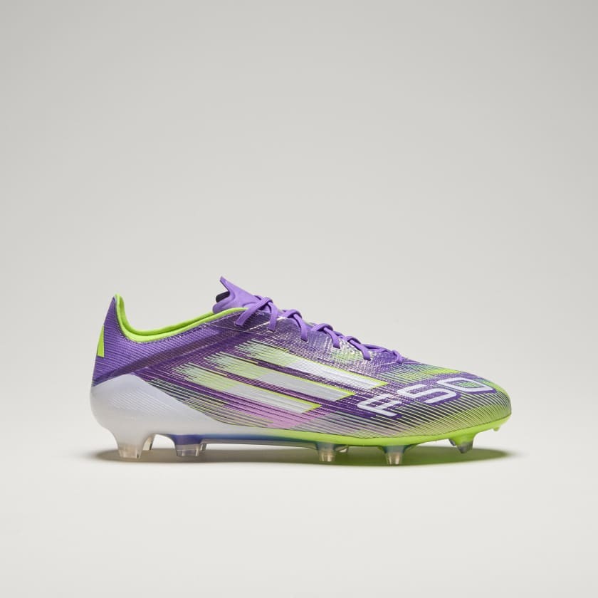Adidas Soccer Cleats F50 Elite FG JH7615 Purple Rush / Cloud White