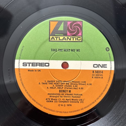 2x Boney M LPs Take The Heat Off Me Love For Sale Both NM Vinyl UK 1st Pressings - Picture 7 of 14