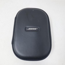 Bose Headphone Carry Case Black With Flight Adapter Travel Storage Bag