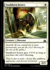 2018 Rivals of Ixalan Snubhorn Sentry Expansion/Common #23