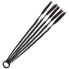 Horse Tail Extensions with Braided Hair Braider for Girls Long Ponytail