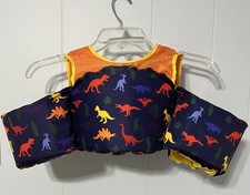 Kids Child Life Jacket Swim Aid Vest Arm Bands Floaties Pool Beach 33-55 Lbs