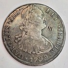 1799 PTS PP Bolivia Spanish Colonies 8 Reales KM# 73 XF — photo 7