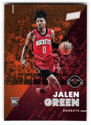 2022 Panini National Convention Jalen Green Rookies Orange /199 #RC14 Rockets