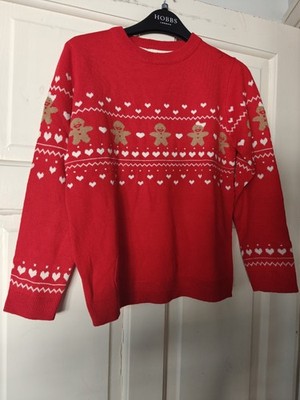 Threadgirls Lebkuchen Weihnachtspullover Alter 7-8