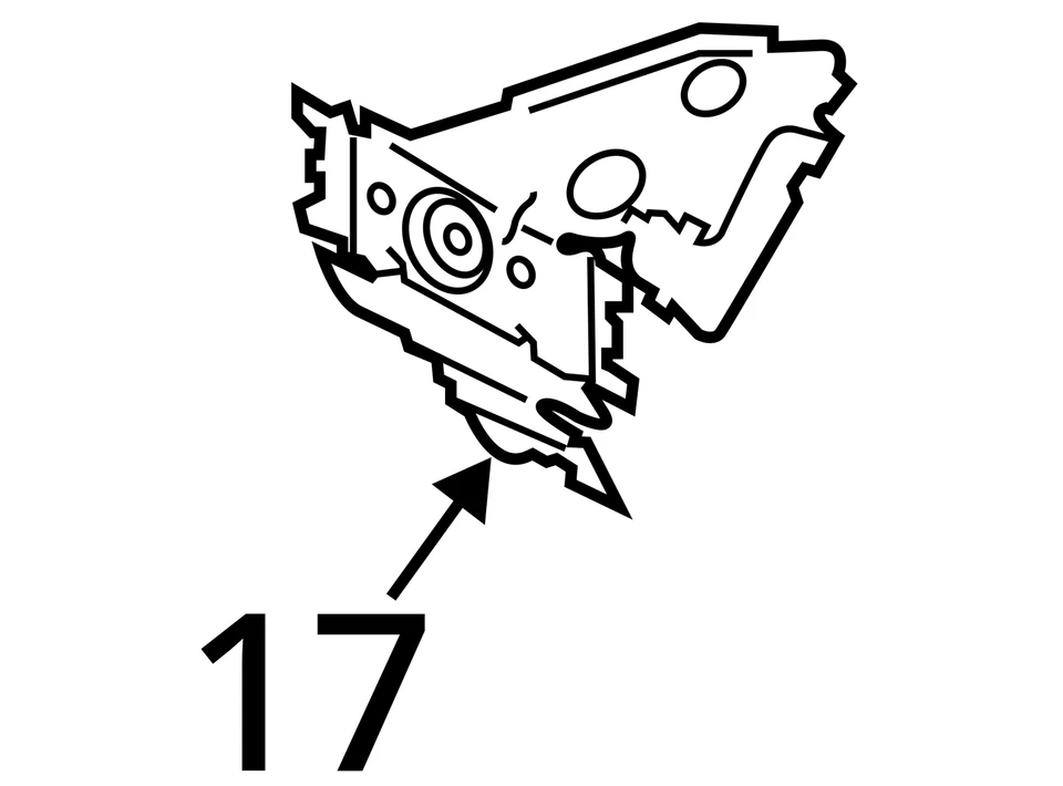 Оригинальный кронштейн/клапан крепления выбросов для Porsche Cayenne Hybrid 2011 года выпуска 22737 - Изображение 4 из 4