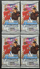 (4) 2023 Bowman Chrome Baseball 5 Card Packs New Sealed Possible CPA-RA Caminero