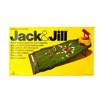 Schaper Board Games Jack & Jill Box VG/EX