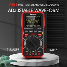 Oscilloscope numérique multifonction 2 en 1 2,5 Msps, 1 MHz Portable