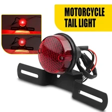 Motorcycle LED Stop Brake Tail Light Lamp For Harley Bobber Chopper