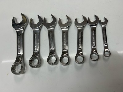7pcs Craftsman Professional Series VV  Full Polish  set  1 - 3/8 (44110 - 44103)