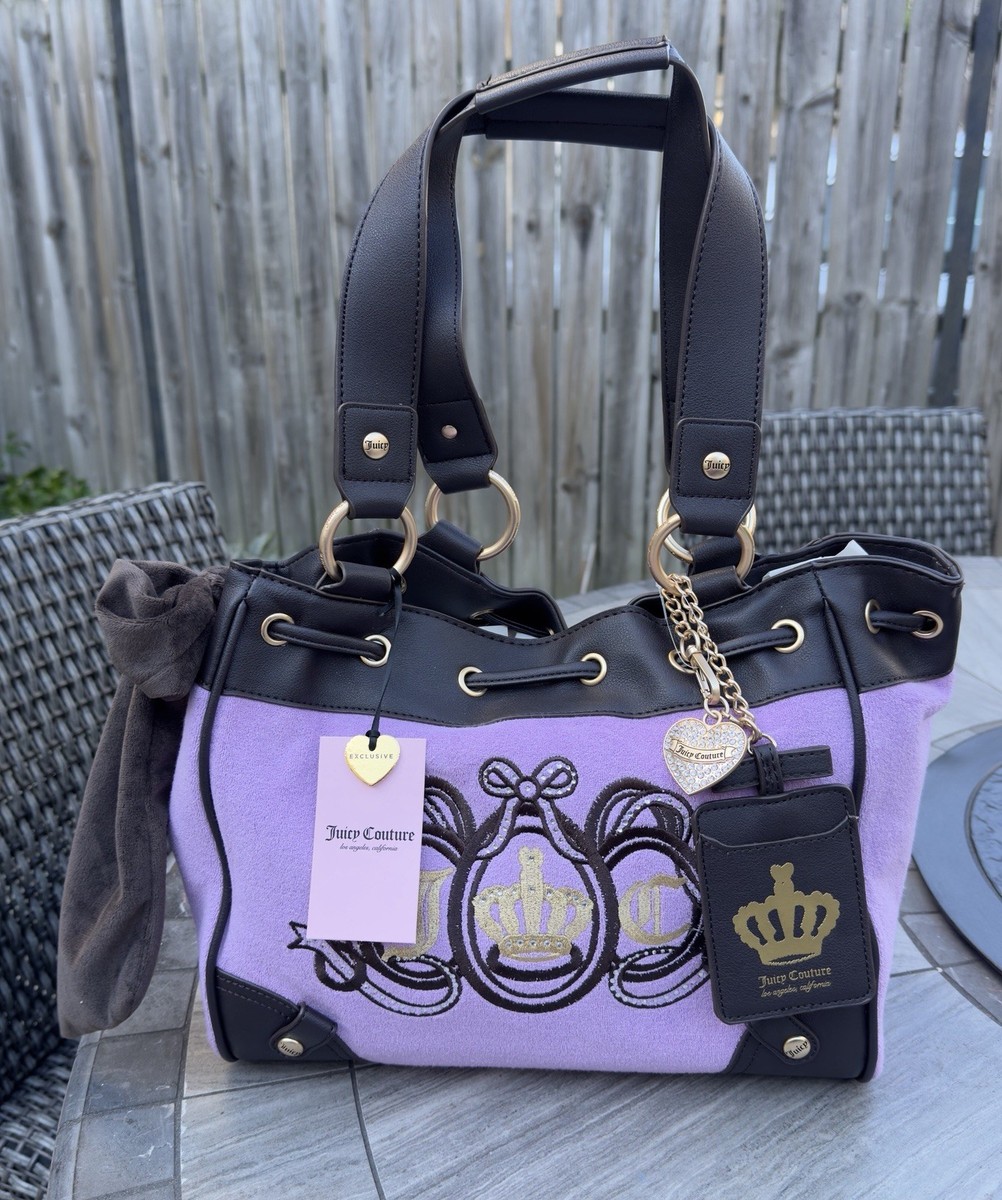 ハンドメイド 3roomsバッグ フランシュリッペ うじゃうじゃねこ パープル Juicy Couture Daydreamer Lovers Club Tote Violet Tulle | eBay