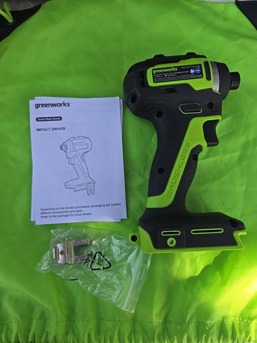 Greenworks ISG402 Avvitatore a percussione senza fili 1/4" 24 volt solo utensile 24V - Foto 7 di 17