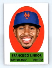 2021 Topps Archives #69PO-11 Francisco Lindor 1963 Topps Peel-Off