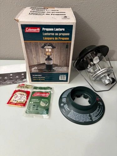 Coleman 2 Mantle Propane Lantern Model 5152D700T - Camping, Cabin Fast Shipping