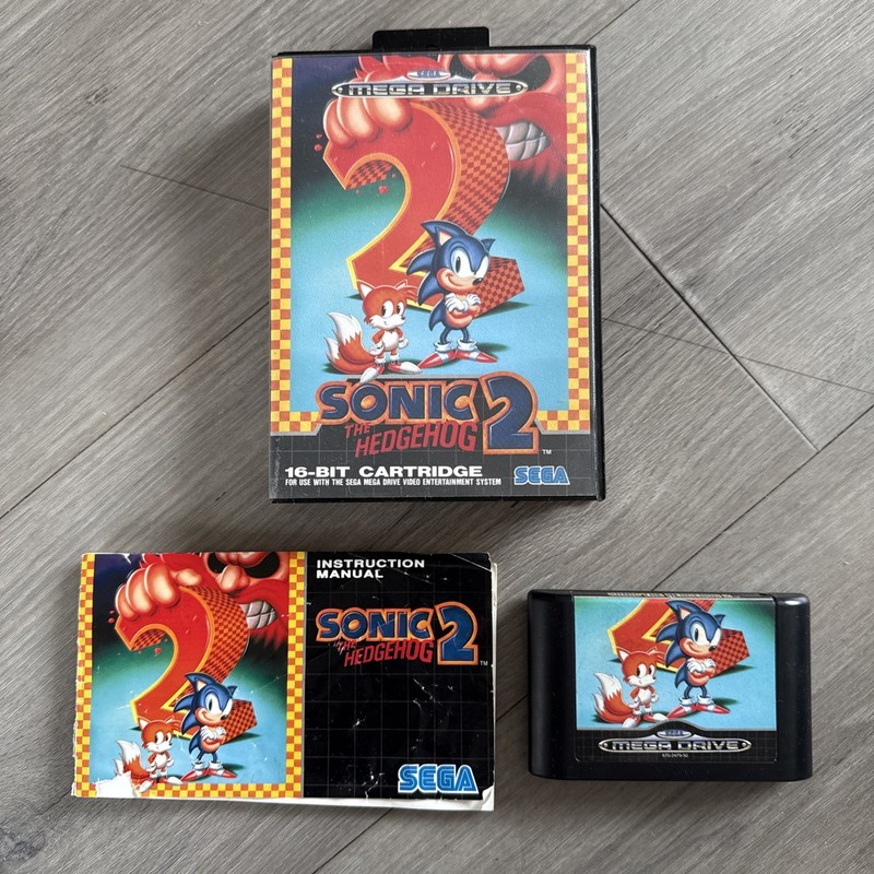 Sonic the Hedgehog 2 Sega Mega Drive PAL