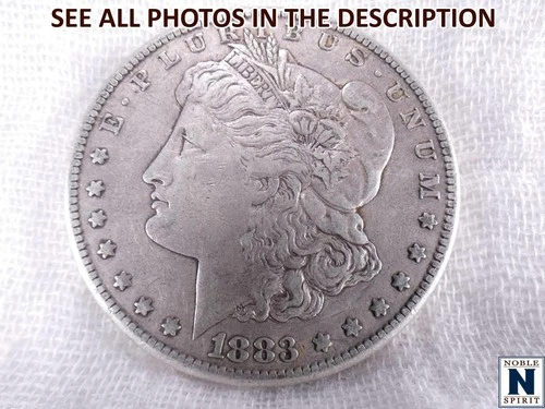 NobleSpirit (JL) Desirable 1883 S Morgan Silver Dollar XF Extremely Fine