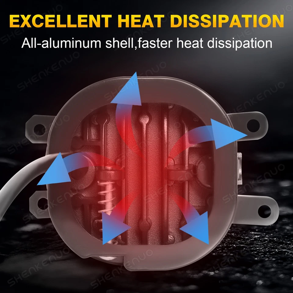 Par de luces antiniebla para parachoques delantero izquierdo y derecho Lexus LX570 2008-2013 Foto 4 de 4