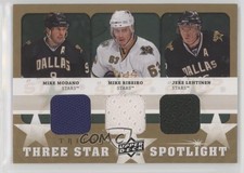 2008 Trilogy Three Star Spotlight Jerseys Mike Modano Ribeiro Jere Lehtinen 0af