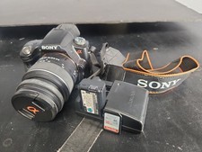 Sony Alpha DSLR-SLT-A33 Digital Camera W/18-55mm Lens Battery, Charger, 16gb SD