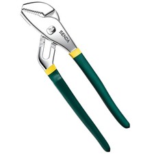 10-Inch Groove Joint Pliers, 6 Jaw Positions Adjustable Tongue and Groove Wat...