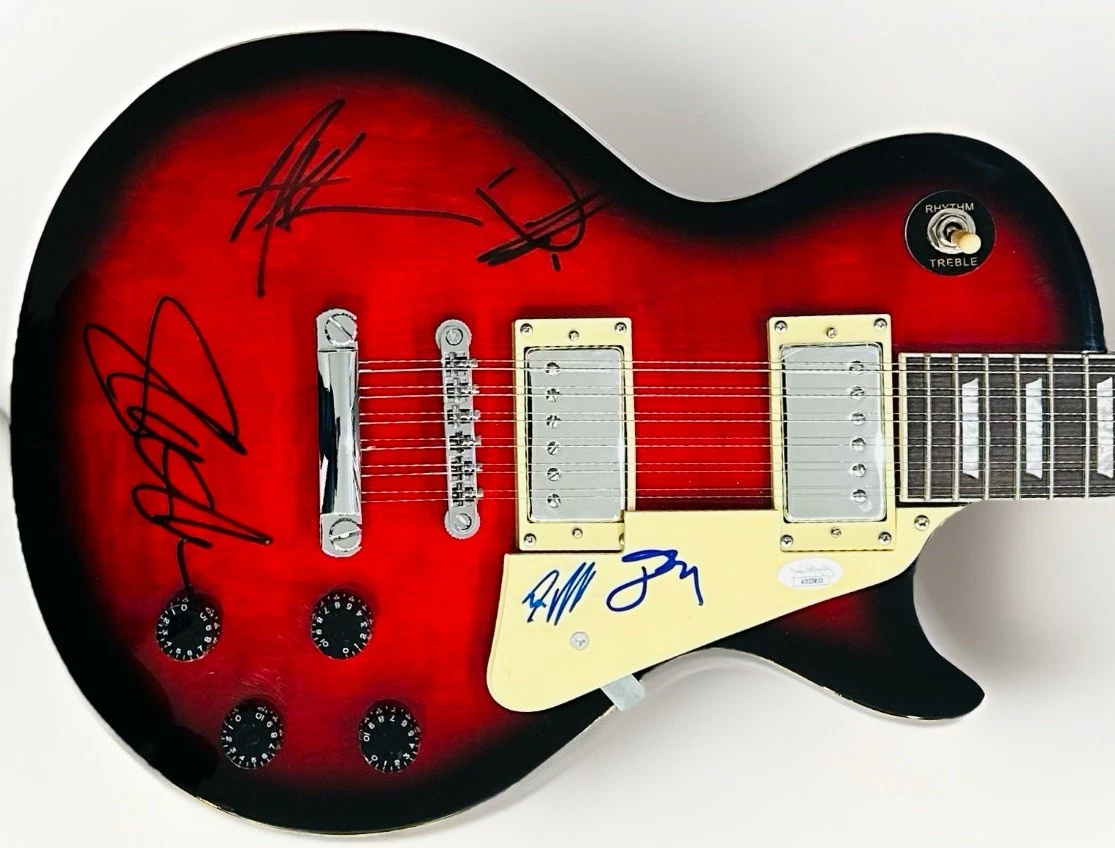 Axl Rose Signed In Original Autographed Rock & Pop Guitars