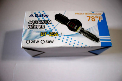 AQUARIUM HEATER DT-25A 25W DATOO LONG LIFE